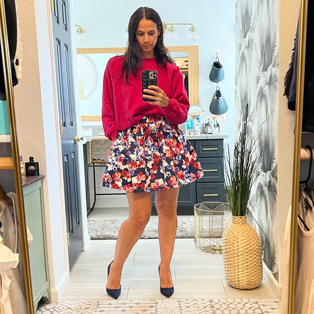 Vibrant Express skirt.